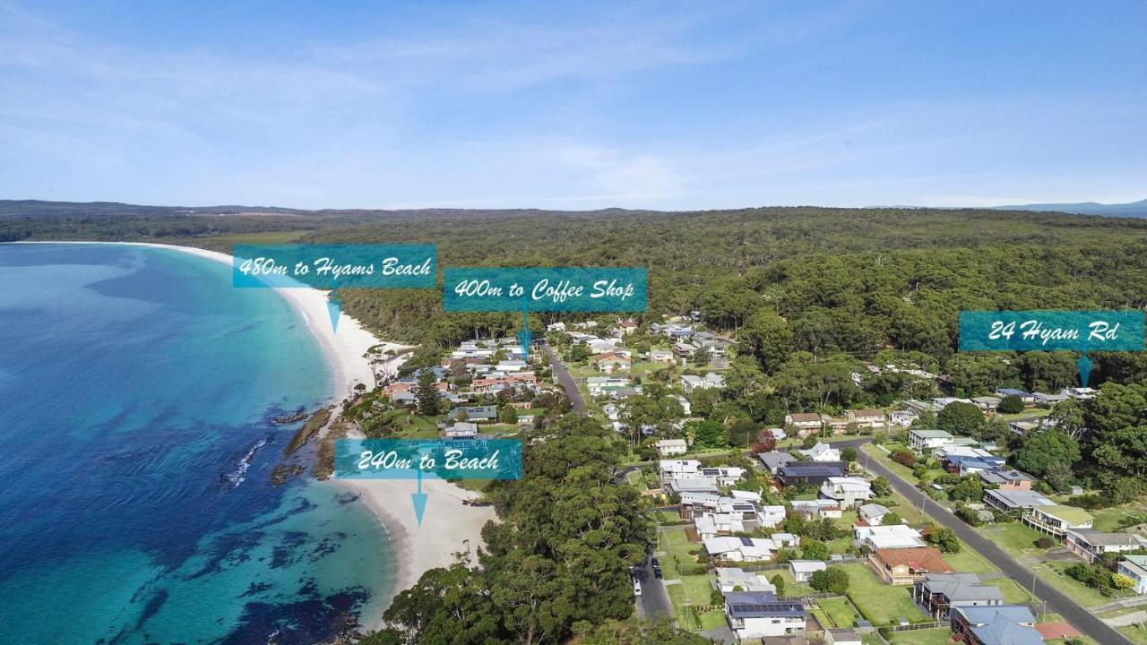 24 Hyam Rd Hyams Beach Eksteriør bilde